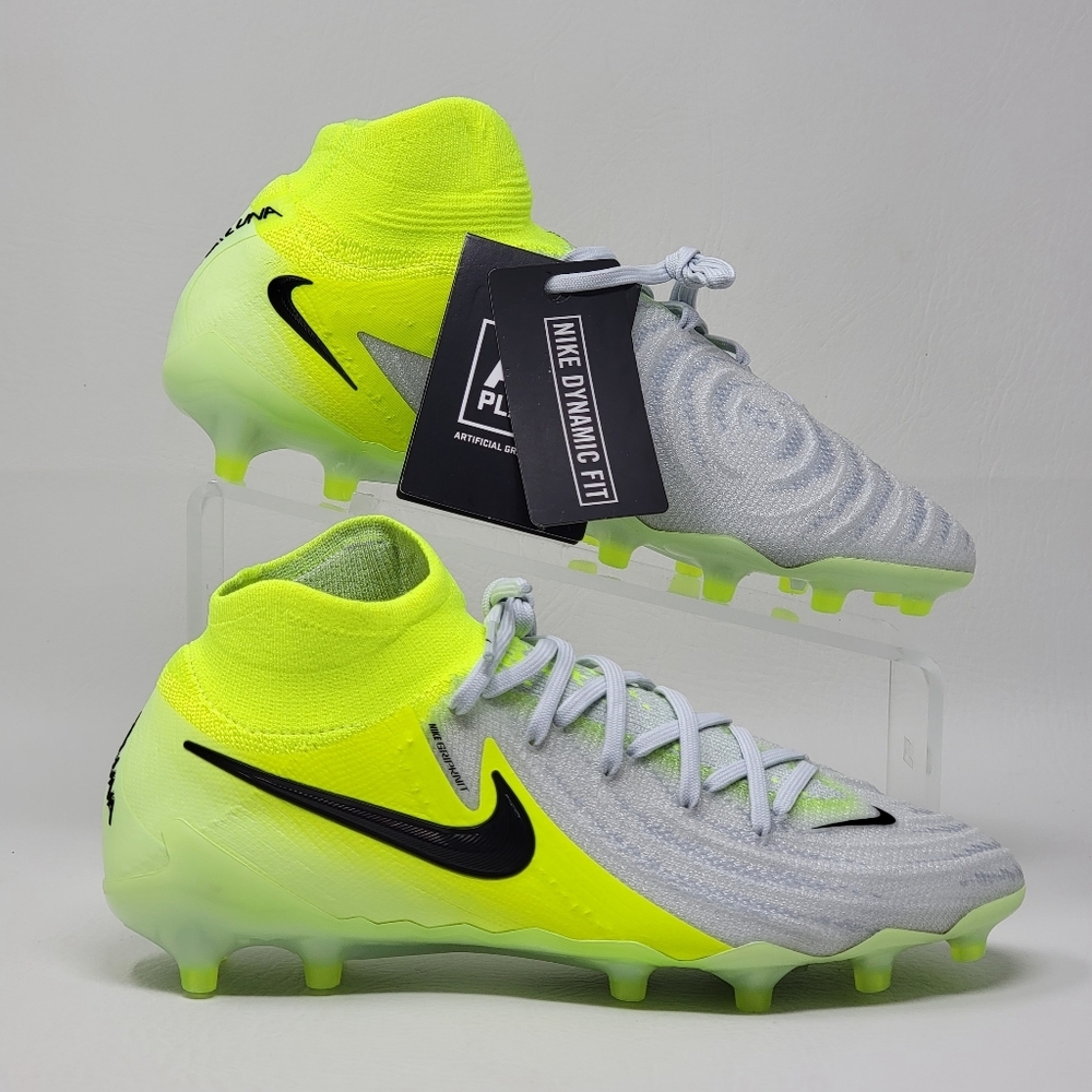 Nike Phantom Luna 2 Elite AG Soccer Cleats Men Sz 6 Mad Voltage Pack HF4361-003 - Picture 2 of 10